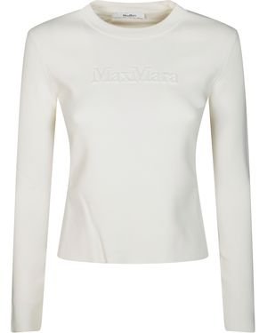 Max Mara Pure Ticino Top - White