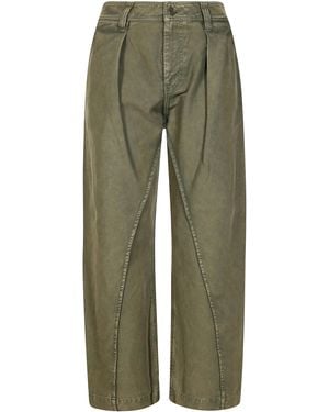 JW Anderson Twisted Seam Pants - Green