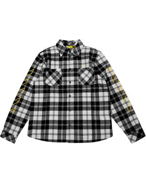 OFFWHITE Field Jacket Check - Nero
