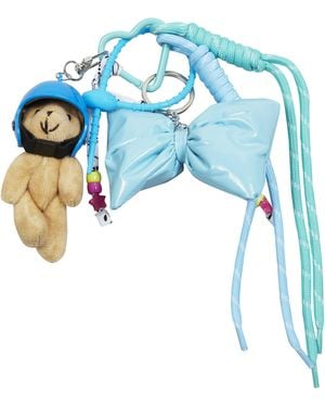MC2 Saint Barth Funny Charm Padded Bow Teddy - Blue