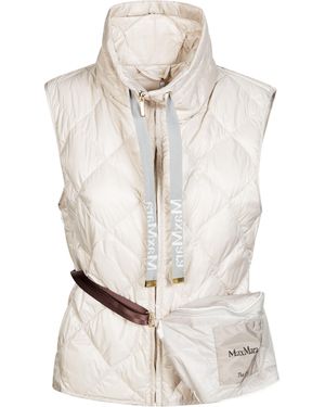 CUBE MAX MARA Tregic Imbottito Smanicato - Bianco