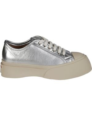 スニーカー MARNI Women Sneakers 25PSNZW003120PR695 00N20 SILVER MARNI: Shoes woman - Silver | Marni sneakers SNZW003020PR695