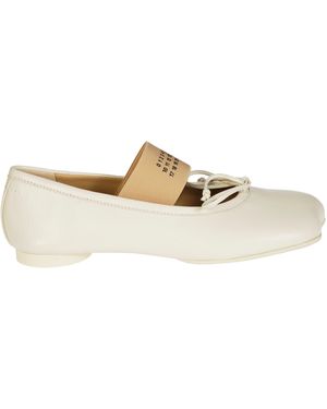 MM6 by Maison Martin Margiela Scarpa Ballerina - Bianco