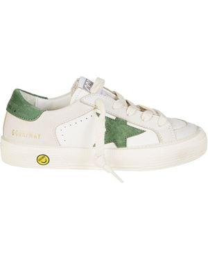 Golden Goose May Leather Star - Metallizzato