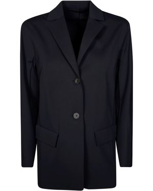 Max Mara Pure Lesena Giacca Tessuto Tecnico - Blu