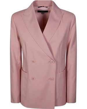 Weekend by Maxmara Zinnia Giacca Doppio Petto - Rosa