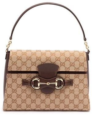 Gucci New Horsebit Shoulder Bag - Metallic