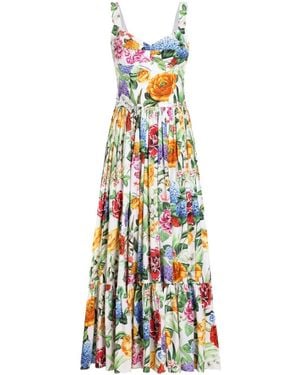Dolce & Gabbana 'Bouquet' Dress - White