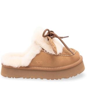 UGG Disquette Heritage Slippers - Brown