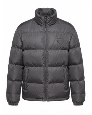 Prada Re-Nylon Down Jacket - Gray