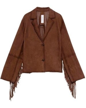 Bully Leather Jacket - Brown