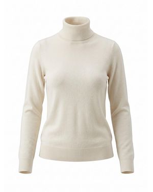 Patrizia Pepe Round Neck Sweater - White