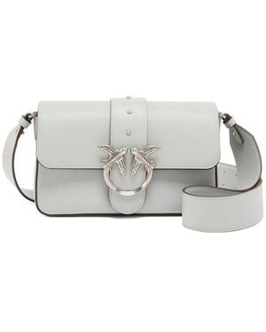 Pinko Mini 'Love Bag Soft' Shoulder Bag - White