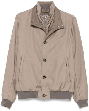 Moorer 'Bernie' Jacket - Natural