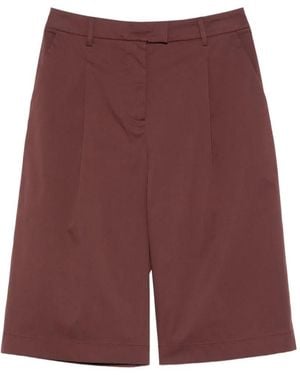 Patrizia Pepe Pantalon À Design Plissé - Red