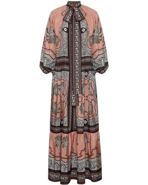 La DoubleJ Athena Maxi Dress - Pink