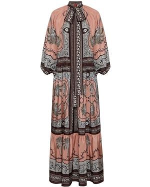 La DoubleJ Athena Maxi Dress - Pink