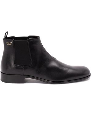 Prada Ankle Boots - White