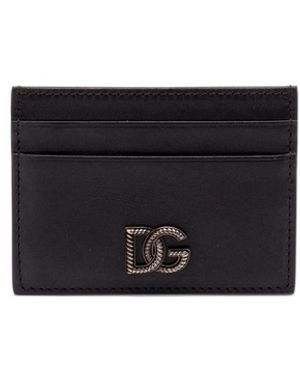 Dolce & Gabbana Card Holder With Dg Logo - White