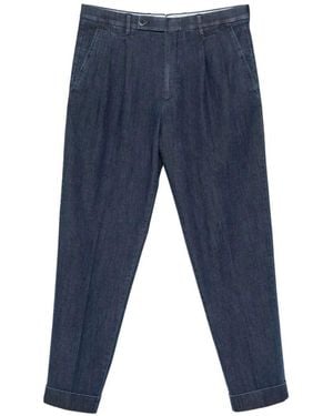 GTA 'Dante' Denim Stretch Trousers - Blue