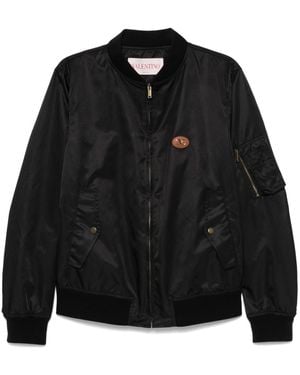 Valentino Garavani 'Vlogo Signature' Jacket - Black