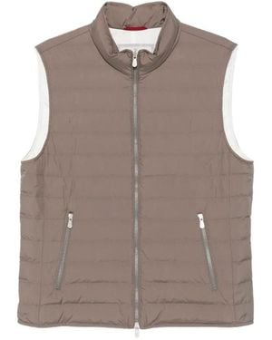 Brunello Cucinelli Padded Vest - Brown