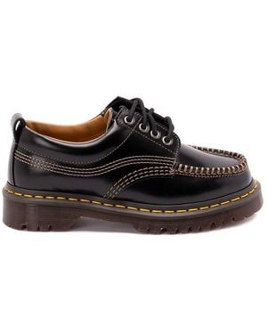 Dr. Martens 'Lowell' Leather 'Moc Toe' Shoes - Black
