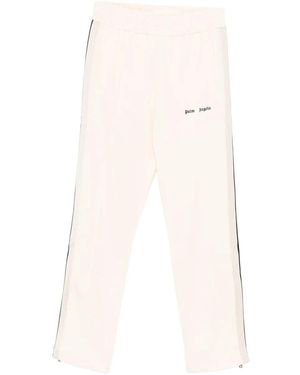 Palm Angels 'Classic Logo' Track Trousers - White