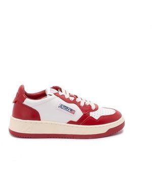 Autry 'Medalist Low' Trainers - Pink