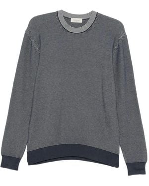 Piacenza 1733 Long Sleeve Crew-Neck Jumper - Grey