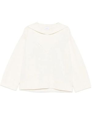 Malo Long Sleeve Polo - White