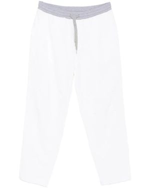 Brunello Cucinelli Long Trousers - White