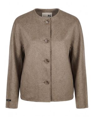 Manzoni 24 Cashmere Jacket - Brown