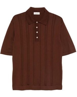 Piacenza 1733 Short Sleeve Polo - Brown