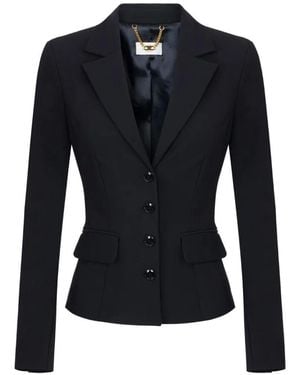 Elisabetta Franchi Jacket - Blue