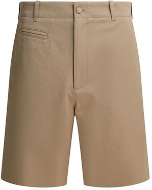 Givenchy 'Couture' Seam Chino Shorts - Natural