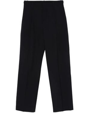Altea 'Orval Seersucker' Trousers - Black