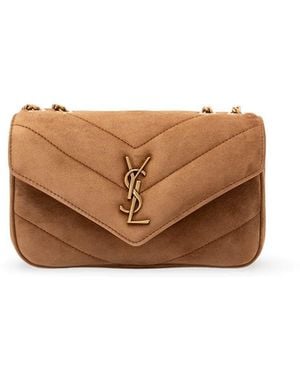 Saint Laurent Loulou Mini - White