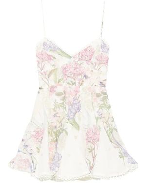 Charo Ruiz Short Dress 'Marlene' - White