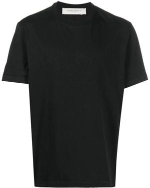 Golden Goose Distressed Cotton T-Shirt - Black