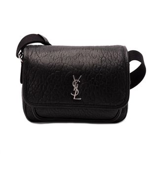 Saint Laurent `Niki` Small Messenger Bag - Black