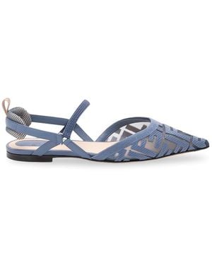 Fendi 'Colibri Lite' Slingback - White