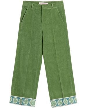 Valentino Garavani Trousers - Green