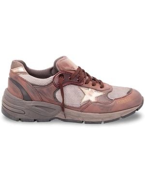 Golden Goose 'Running Dad' Trainers - Brown