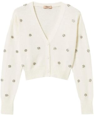 Twinset Cardigan - White