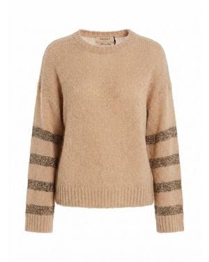 Twinset Round Neck Sweater - Natural