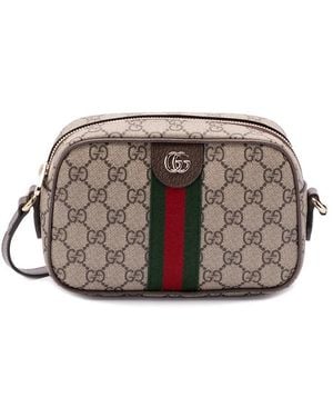 Gucci 'Ophidia' Small Camera Bag - Grey