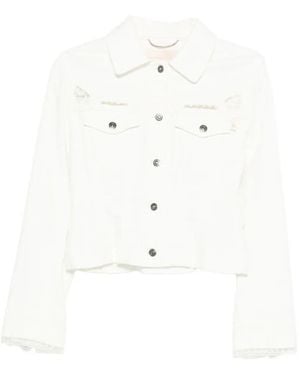 Ermanno Scervino Jacket - White