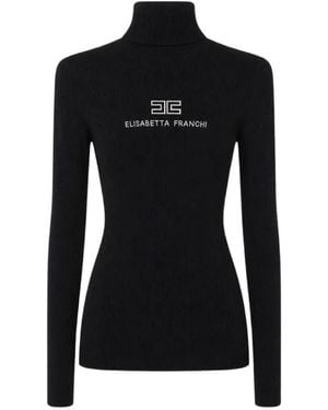 Elisabetta Franchi Sueter - Black