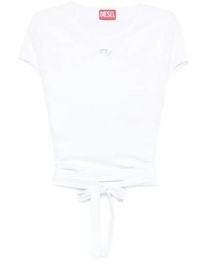 DIESEL Cotton T-Shirt - White